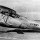 The XF13C-2 biplane. Even though -2 was the designation for the biplane configuration, the tail number remained -1 regardless of the configuration until the arrival of the XF13C-3. (US Navy)